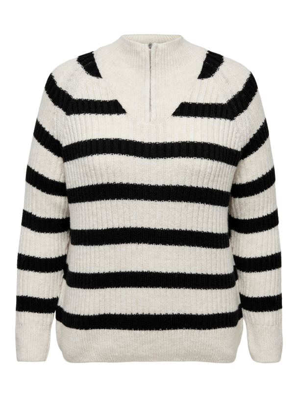 carLeis Freya zip strikkegenser - Image 1