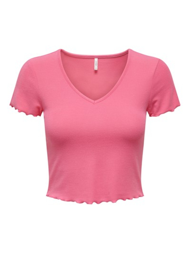 Only Kika topp med v-hals - Image 1