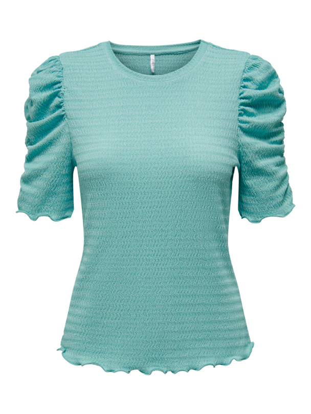 Only Kate kortermet puff topp