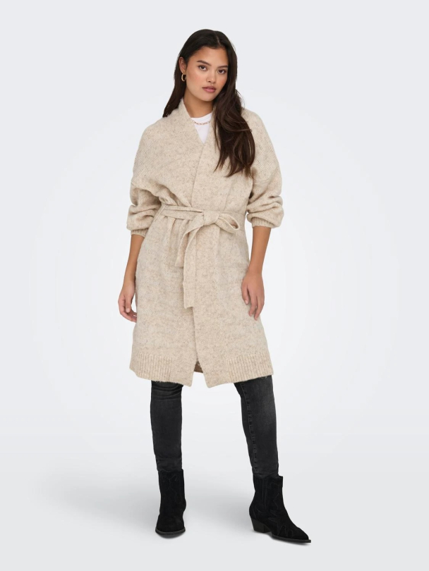 onlCelina Life cardigan med belte - Image 1