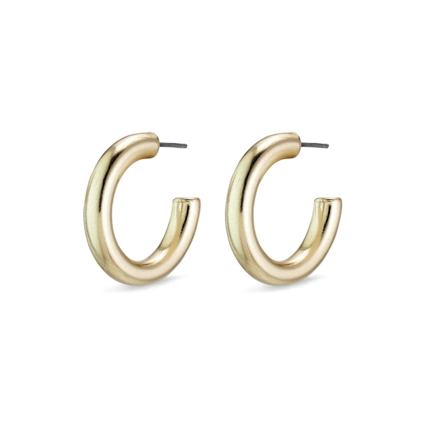 Pilgrim Maddie chunky hoops øreringer - Image 1