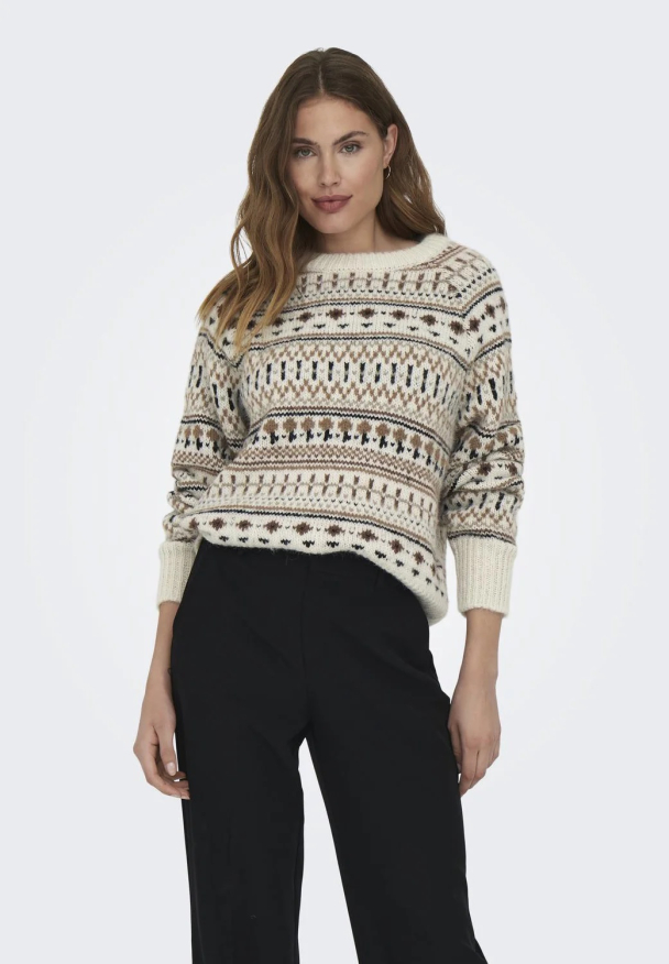 onlFenja life strikkegenser - Image 1