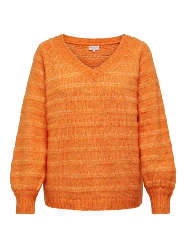 carCelina strikkegenser med v-hals - Image 1