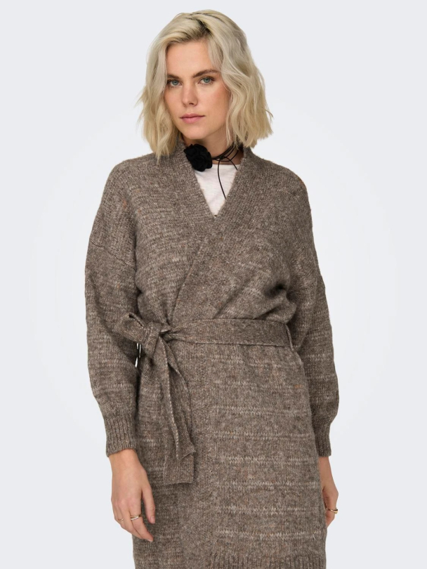 onlCelina Life cardigan med belte - Image 1