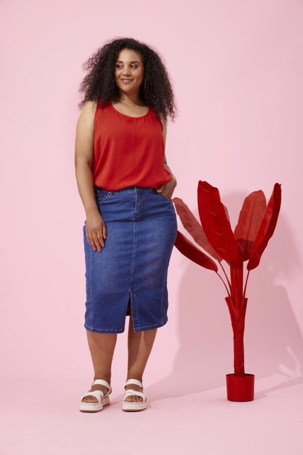 Zhenzi Georgia ermeløs topp - Image 1