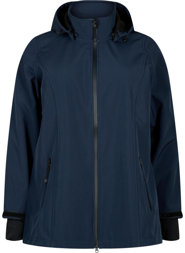 Zizzi Softshell jakke med avtakbar hette - Image 1