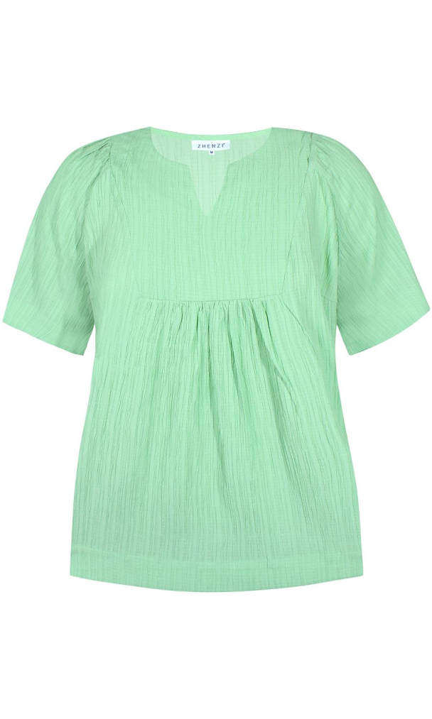 Zhenzi Tegan kortermet bluse - Image 1