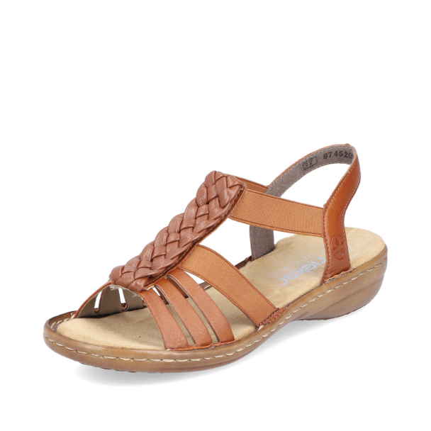 Rieker sandal med flettedetaljer - Image 1