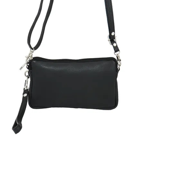 Kvitfjell håndveske i skinn