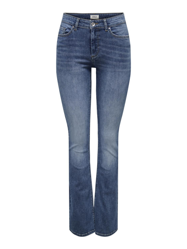 Only Blush midwaist flared jeans - Image 1