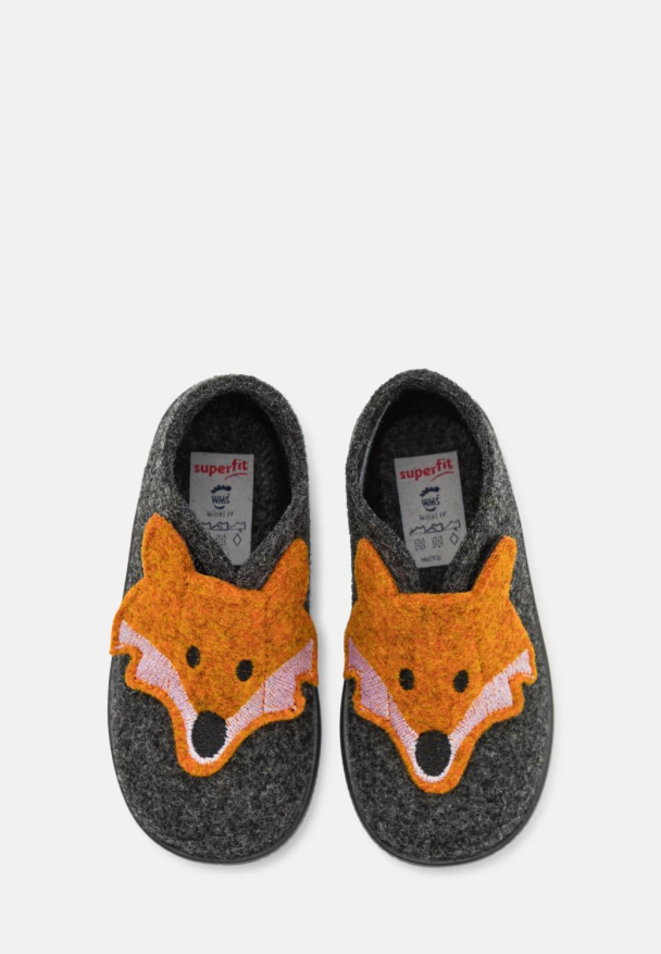 Superfit Happy Octi tøfler i ullfilt - Image 1