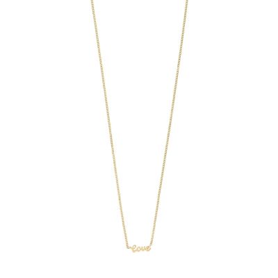 Pilgrim Love gullbelagt halskjede