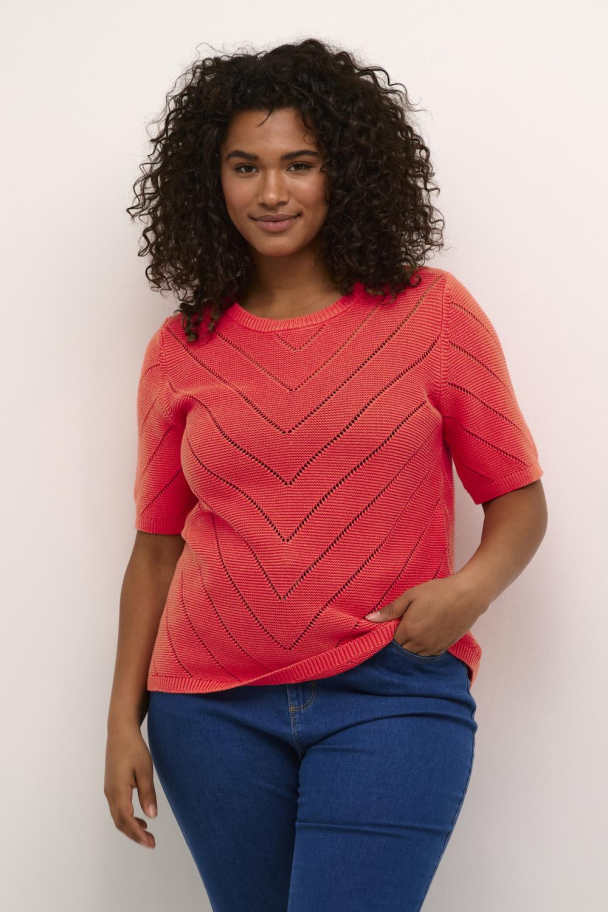 Kaffe Curve Kelli strikket topp - Image 1