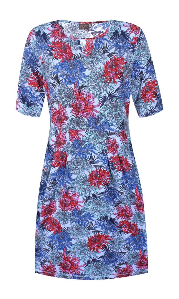 Ze-Ze Fia kjole med lommer - Image 1