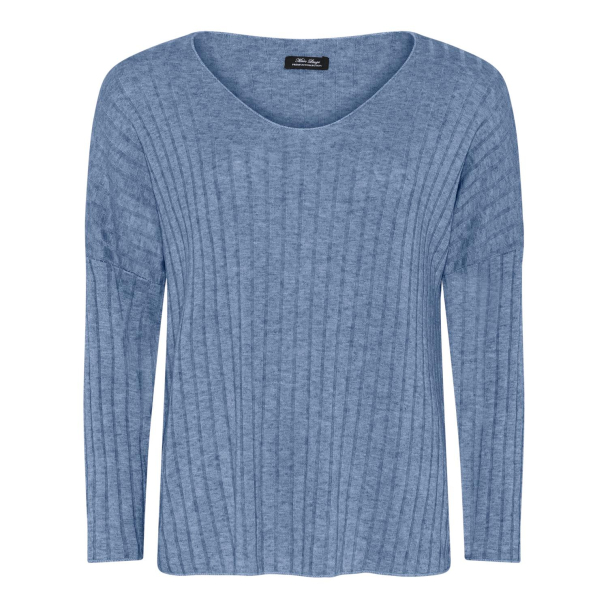 Marc Lauge Rib basic topp i ullblanding