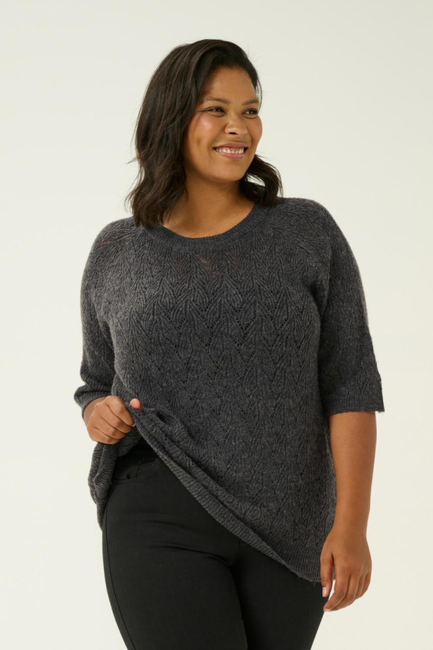 Kaffe Curve Tianya lang strikket genser - Image 1