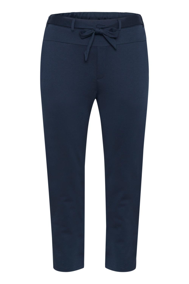 Kaffe Curve Jenna bukse med belte - Image 1