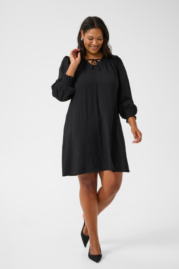 Kaffe Curve Linna kjole - Image 1