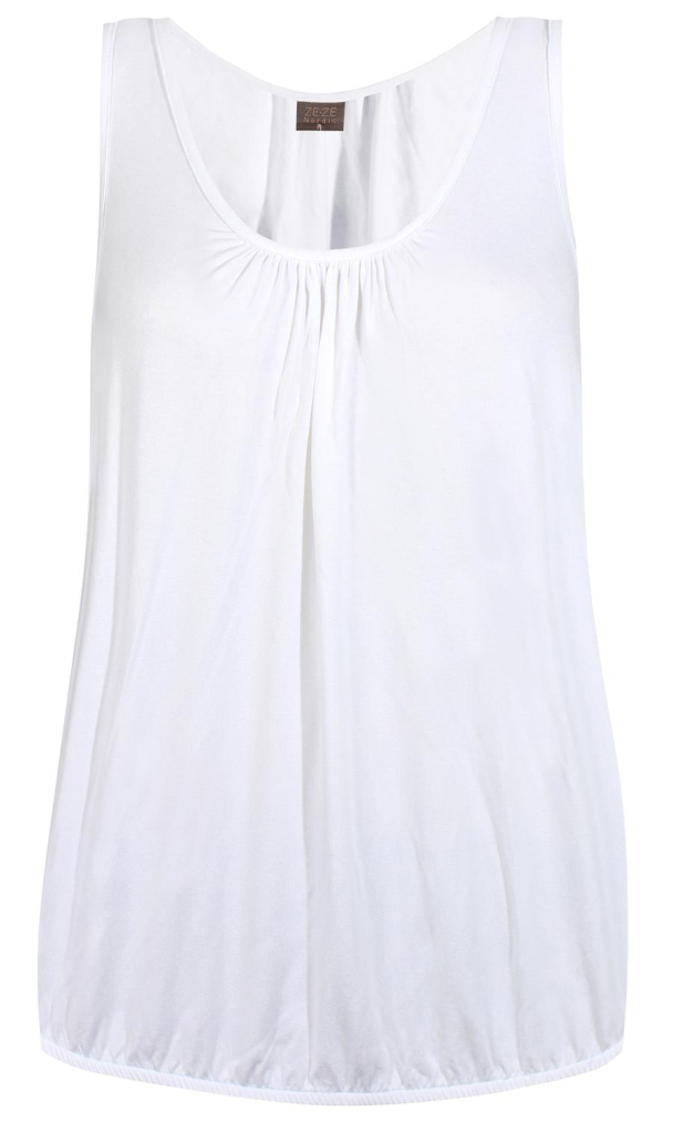 Ze-Ze Huri singlet med strikk nede - Image 1