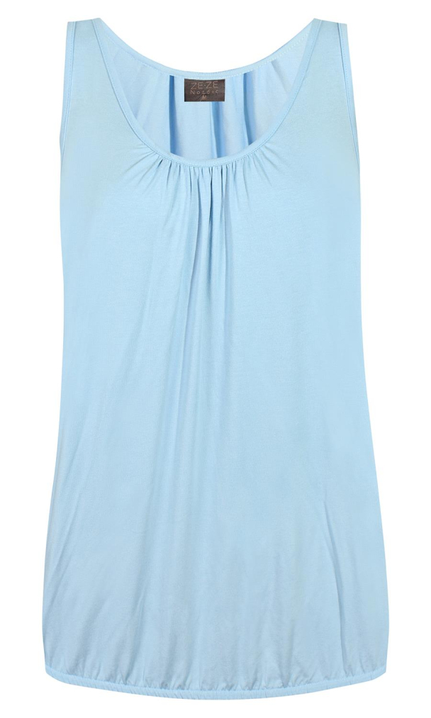 Ze-Ze Huri singlet med strikk nede - Image 1