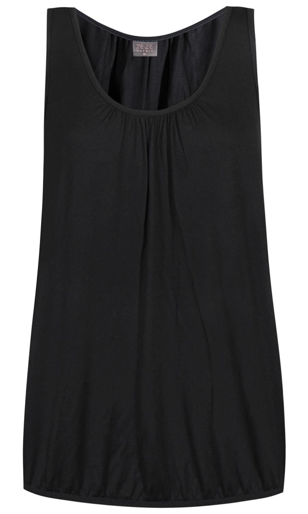 Ze-Ze Huri singlet med strikk nede - Image 1