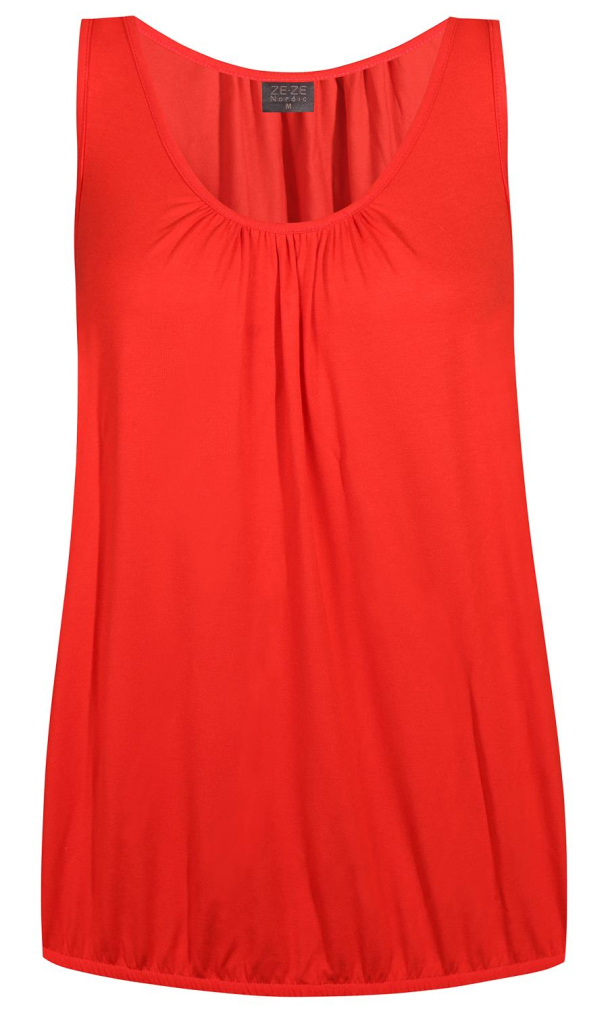 Ze-Ze Huri singlet med strikk nede - Image 1