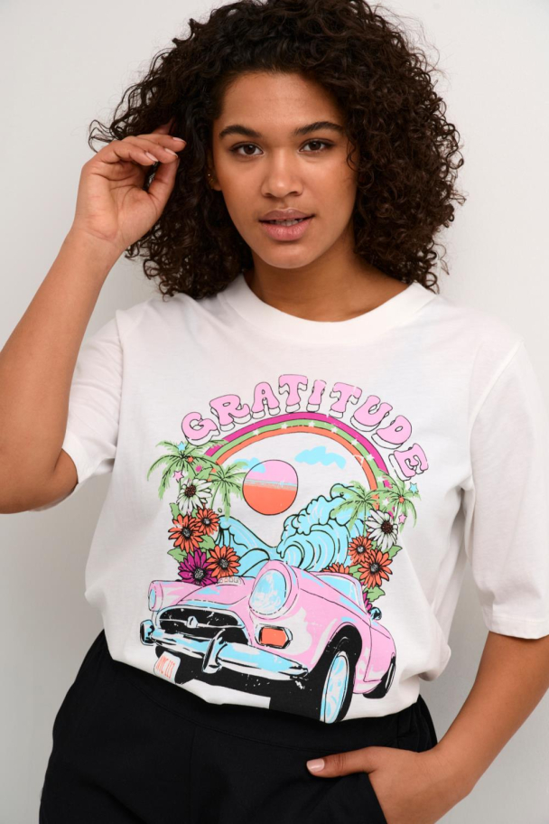 Kaffe Curve Hariet t-skjorte - Image 1