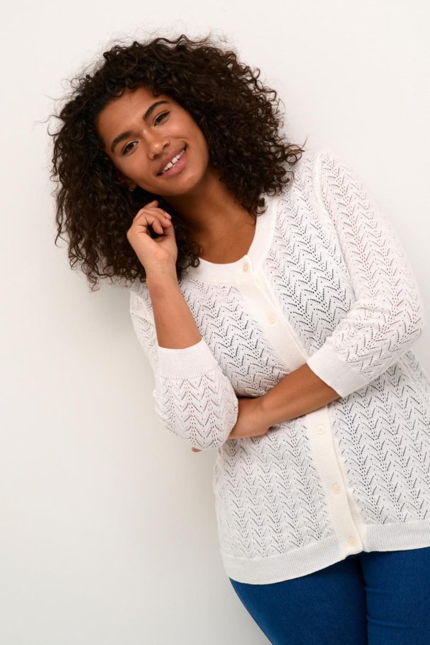 Kaffe Curve Magna strikket cardigan - Image 1