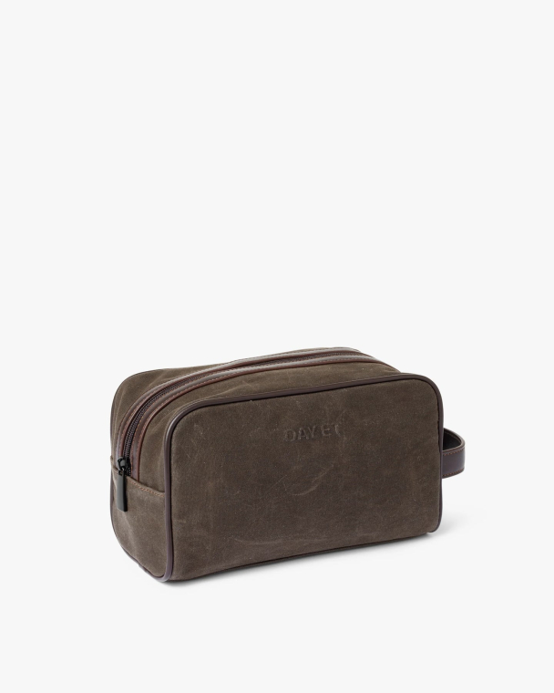DAY Waxed Cotton Washbag - Image 3
