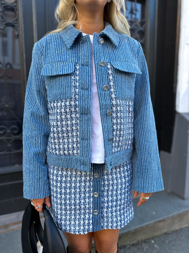 Beru Jacket - Dark Blue Denim/Blue  - Image 1