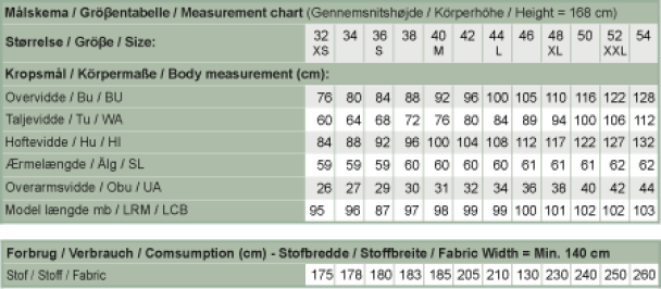 K284 Kjole med ballonfacon og lommer - Image 2