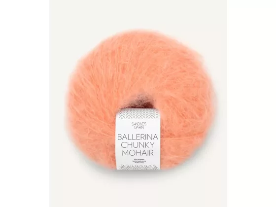Ballerina chunky Mohair Coral Reef