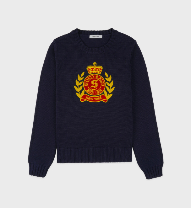 NY KNITTED CREWNECK