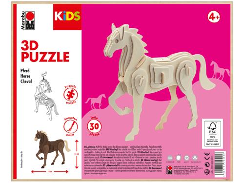 Marabu KiDS 3D Puzzle – Horse