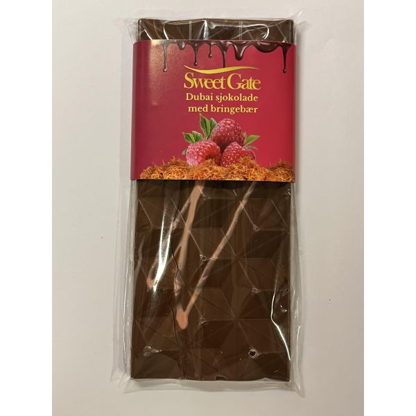 Dubai Sjokolade BRINGEBÆR plate 80 g 