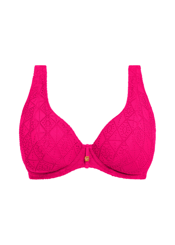 Nomade Nights, bikini top, Fuchsia - Image 4