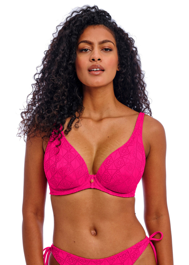 Nomade Nights, bikini top, Fuchsia - Image 1