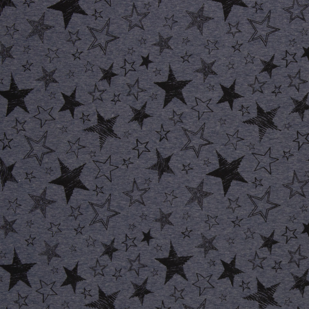 Alpefleece blå stjerner - Image 1