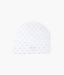 Livly | Saturday Ninni Hat - White/Silver Dots