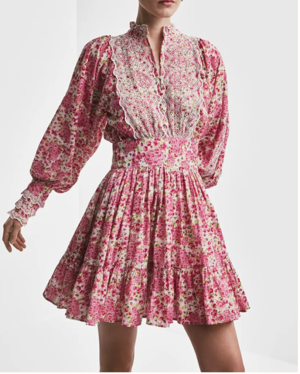 Cotton Slub Mini Dress – Summer Fields  - Image 3