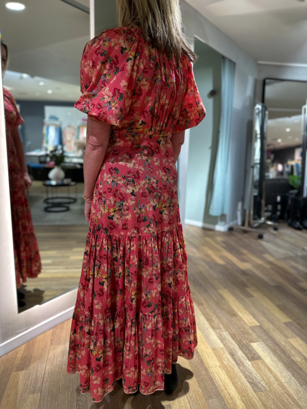 Cotton Party Maxi Dress - Crush  - Image 2
