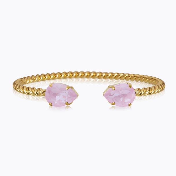 Mini Drop Bracelet - Gold/Soft Pink