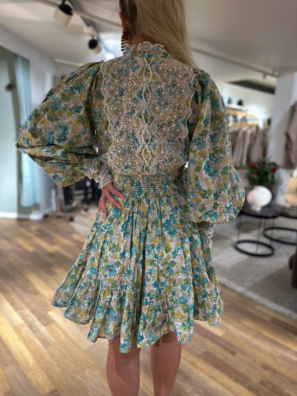 Cotton Slub Mini Dress – Anemone Fields  - Image 6