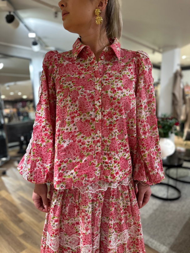 Cotton Slub Shirt - Summer Fields  - Image 1