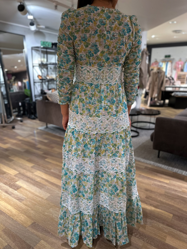 Cotton Slub Maxi Dress - Anemone Fields  - Image 2
