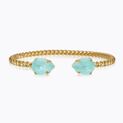 Mini Drop Bracelet - Gold/Mint