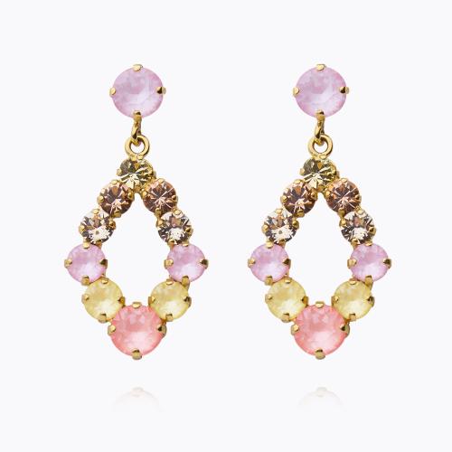 Mini Delia Earrings - Gold/ Dreamscape Combo