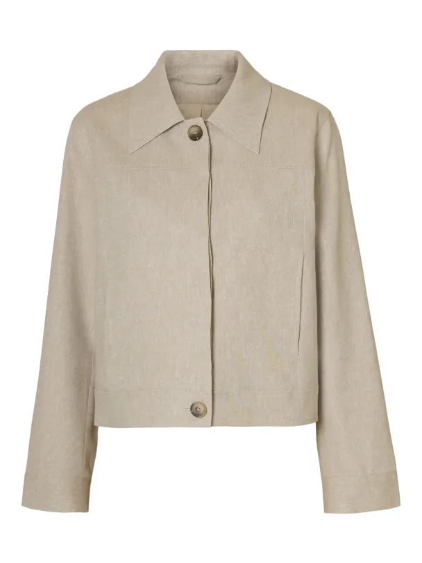 Jada Sun Short Jacket - Nomad Melange - Image 2