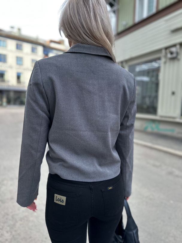 Dena Blazer - Grey Melange - Image 2