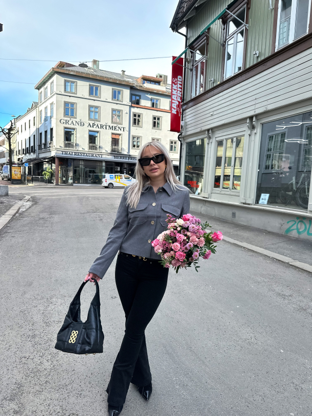 Dena Blazer - Grey Melange - Image 5